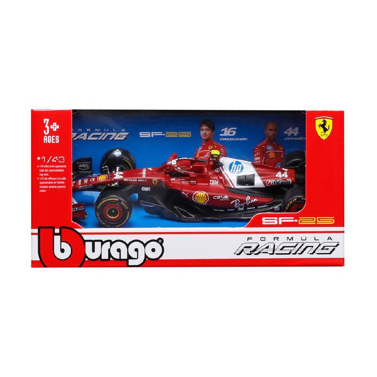 Bburago Ferrari Bburago Ferrari F1 1:43 SF 25 #44 Lewis Hamilton, , hi-res