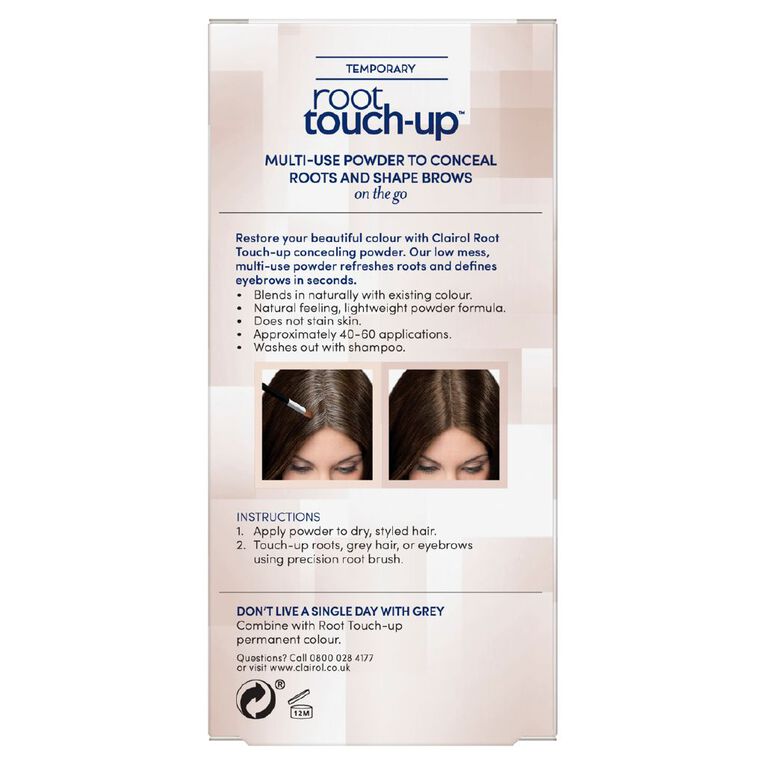 Clairol Root Touch Up Powder Dark Brown, , hi-res