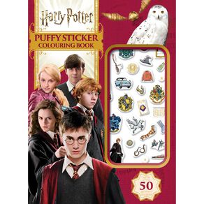 Harry Potter: Puffy Sticker Colouring Book