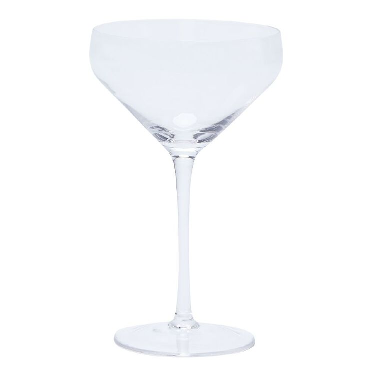 Living & Co Coupe Cocktail Glass 4 Pack 300ml Clear 180ml, , hi-res