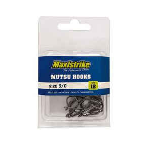 Maxistrike Mutsu Hooks 5/0 12 Pack