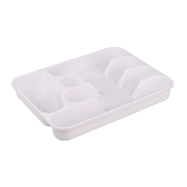 Living & Co Cutlery Tray White, , hi-res