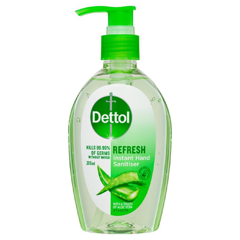 Dettol Hand Sanitiser 200ml, , hi-res