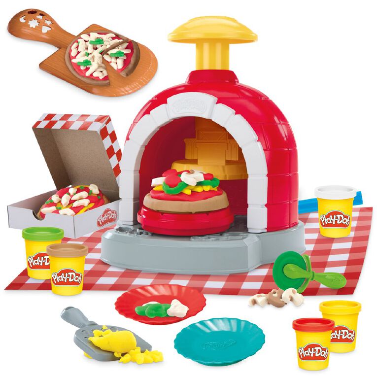 Play-Doh Stamp And Spin Pizza Playset, , hi-res