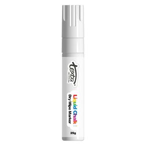 Texta Liquid Chalk Drywipe Bullet Tip 4mm White
