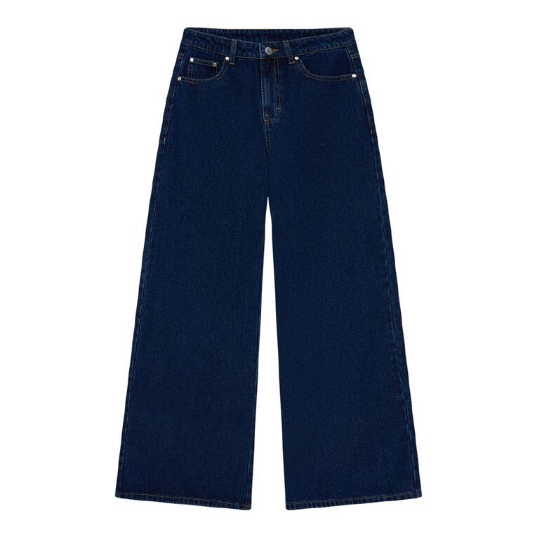 Young Original Wide Leg Jeans, Denim Dark, hi-res