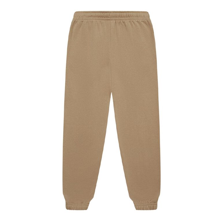 Young Original Print Trackpants, Brown Light, hi-res