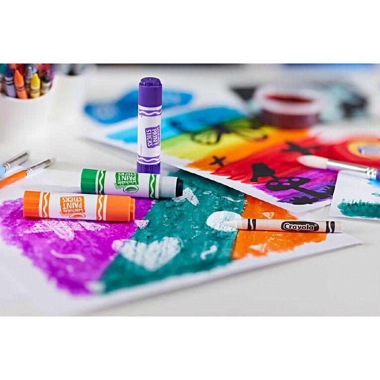 Crayola Less Mess Painting Activity Kit, , hi-res