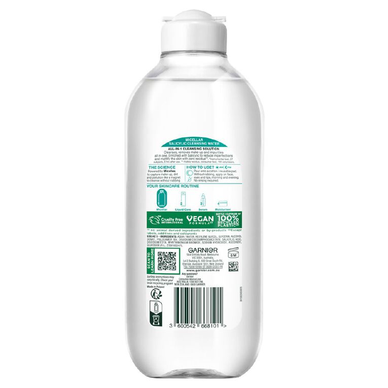 Garnier Micellar Salicylic 400ml, , hi-res
