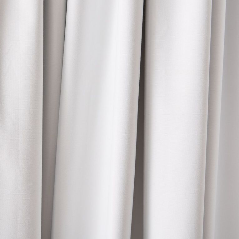 Living & Co Curtain Lining White 150-230cm Wide/205cm Drop, , hi-res