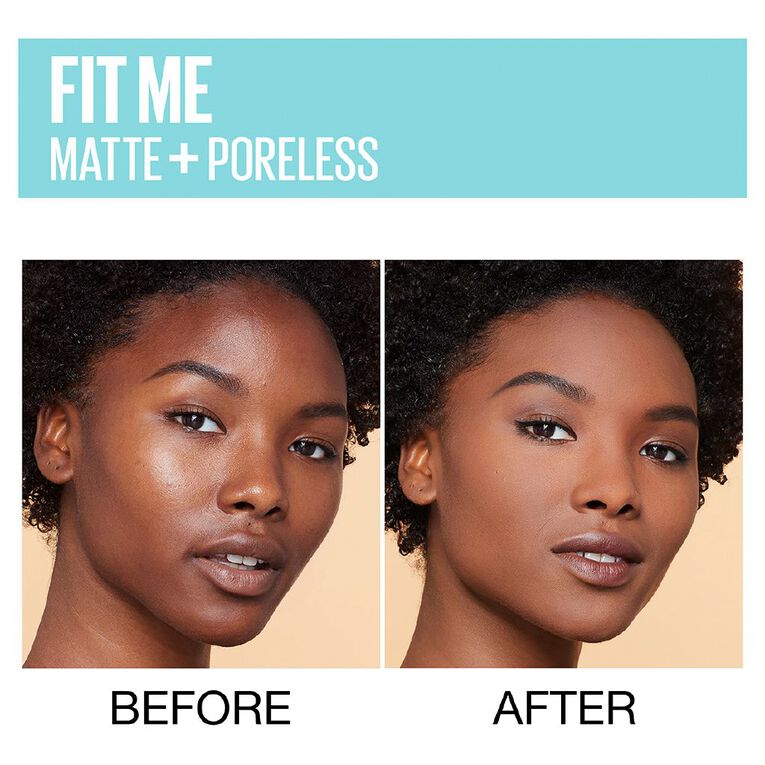 Maybelline Fit Me Foundation Matte+Pore 338 Spicy Brown, , hi-res