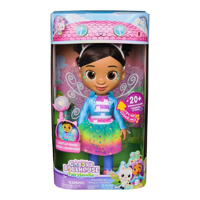 Gabby's Dollhouse Fairy Wishes Gabby Doll, , hi-res