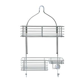 Living & Co Shower Caddy Double Silver