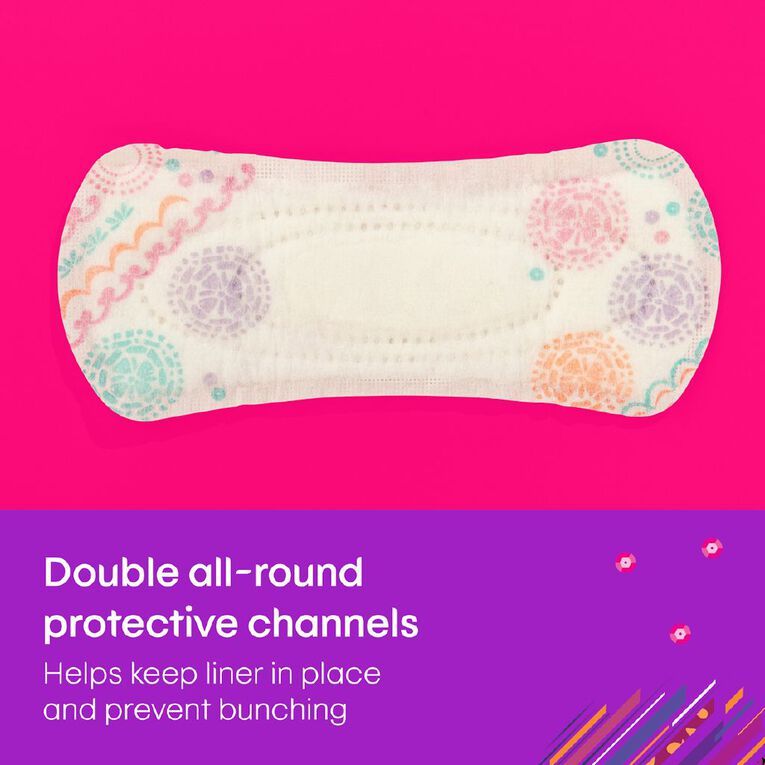 U By Kotex Printed Design Protect Liners 30 Pack, , hi-res
