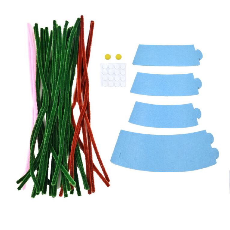 Uniti Adults Chenille Stem Kit Caladium, , hi-res