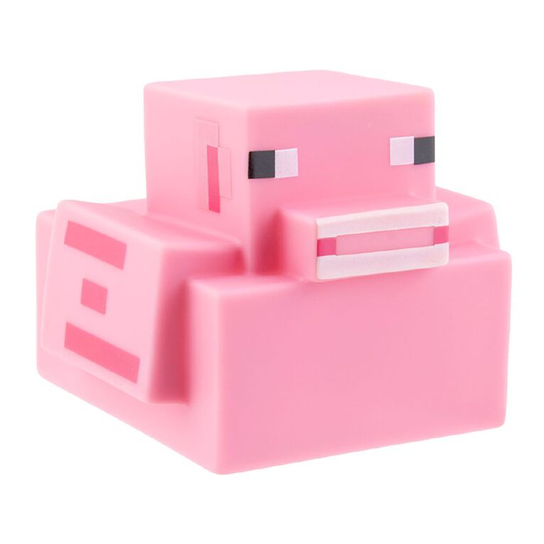 Minecraft Pig Bath Duck, , hi-res
