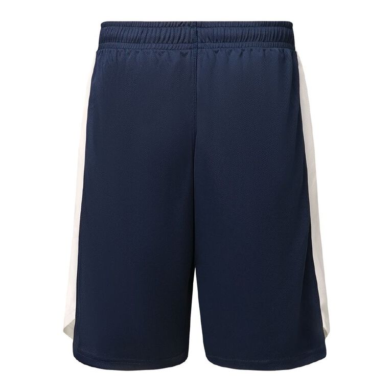 Active Intent Men's Panel Basketball Shorts, Blue Dark, hi-res