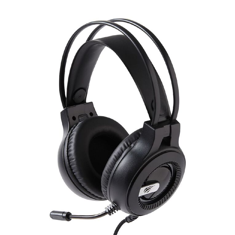 Gamenote 50mm RGB Headset Black DBL Band H2040D Black/Blue, , hi-res