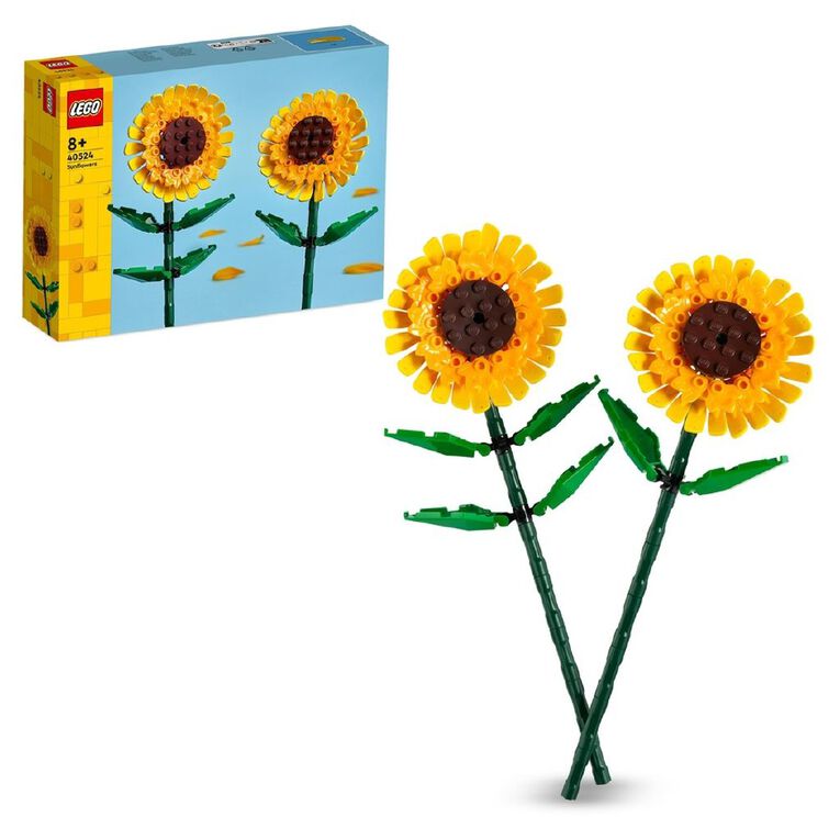 LEGO Botanicals Flowers Sunflowers 40524, , hi-res
