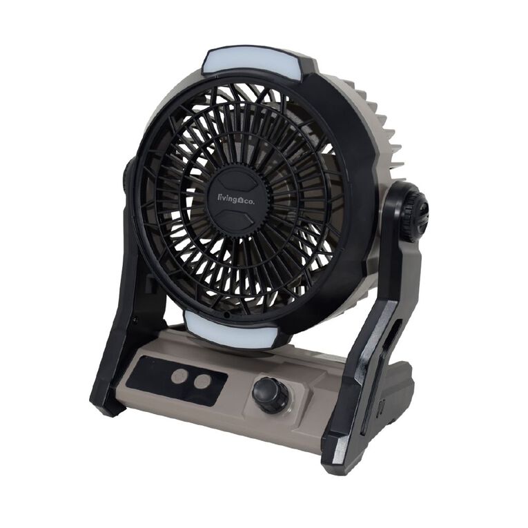 Living & Co Multifunctional LED Charging Fan, , hi-res