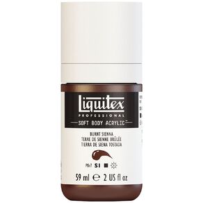Liquitex Soft Body Acrylic 59ml Burnt Sienna S1