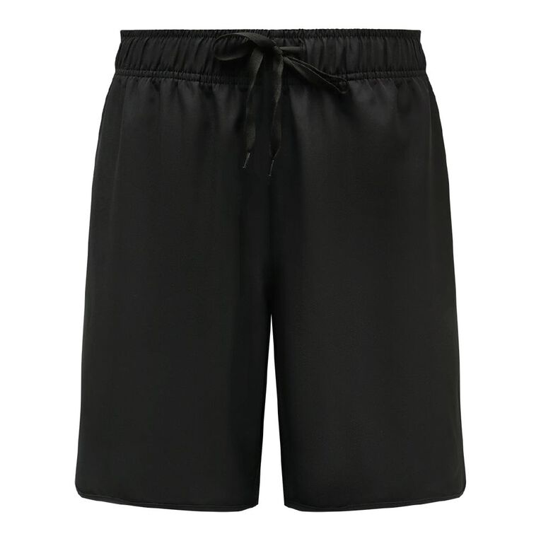 H&H Women's 8 Inch Board Shorts, Black, hi-res