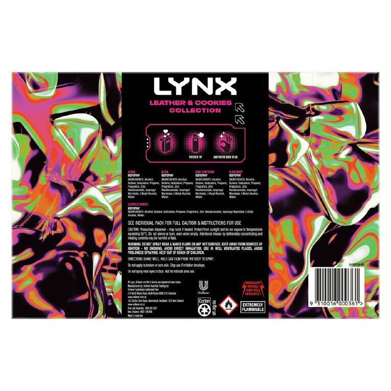 Lynx Leather & Cookies Gift Set, , hi-res