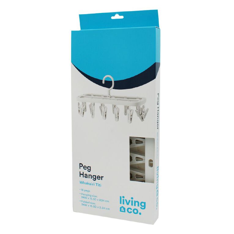 Living & Co Peg Hanger, , hi-res