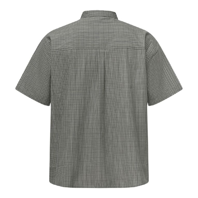 H&H Men's Check Shirt, Green Dark, hi-res