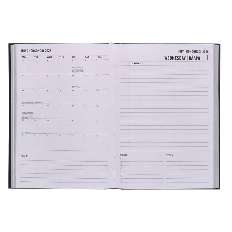 WS 2026 Diary Day to Page A5 Illuminating Moth, , hi-res