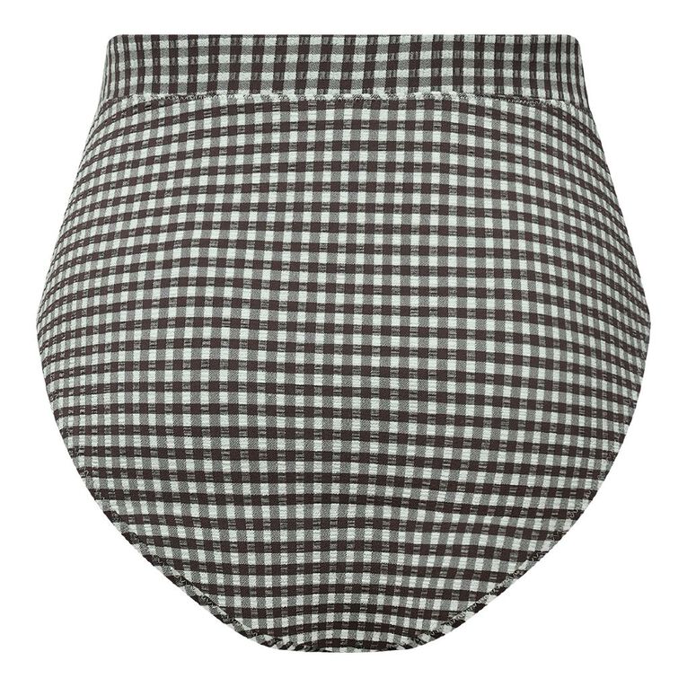 H&H Women's High Rise Bottom, Brown Dark, hi-res