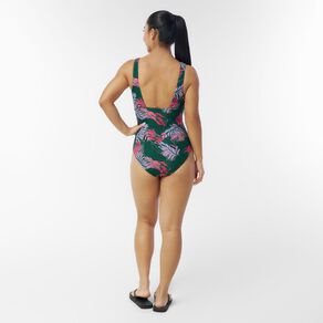 H&H Women's Print Cut Out Swimsuit