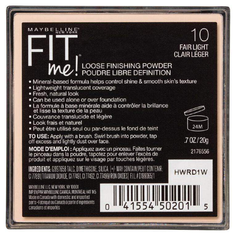 Maybelline Fit Me Loose Powder Fair Light, , hi-res