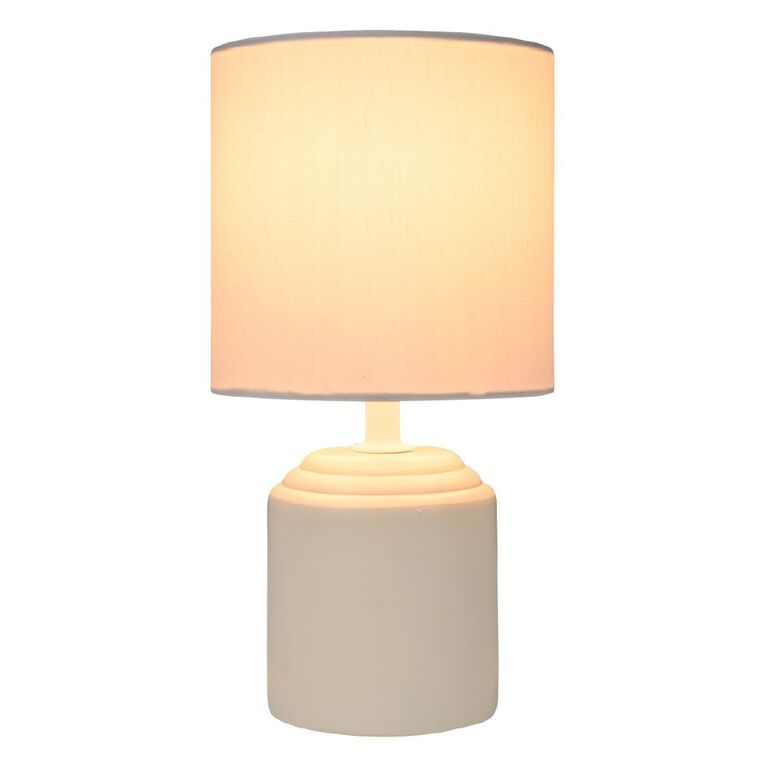 Living & Co Rowan Table Lamp White, , hi-res