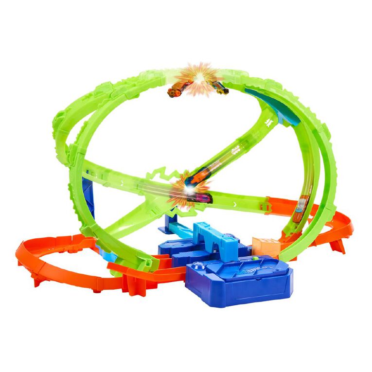 Hot Wheels Stunt Hypershere Motorised Trackset, , hi-res