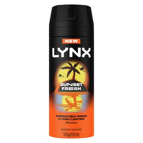 Lynx Deodorant Sunset Fresh 165 ml