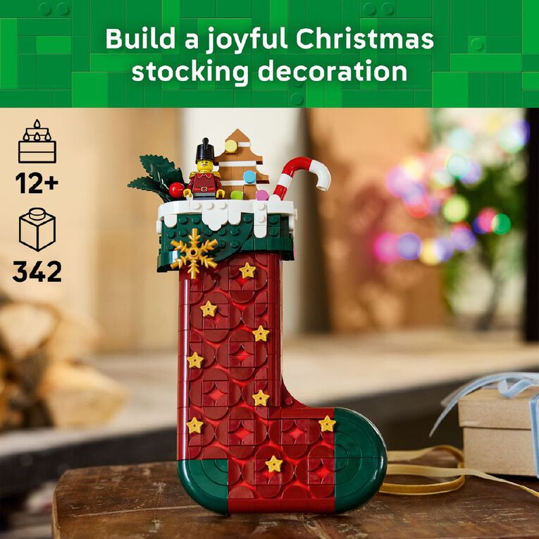 LEGO Iconic Christmas Stocking 40958, , hi-res