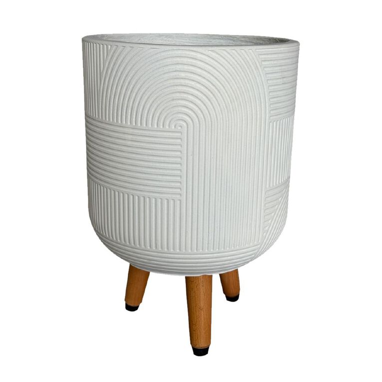 Northcote Pottery Astoria Tripod Large White, , hi-res