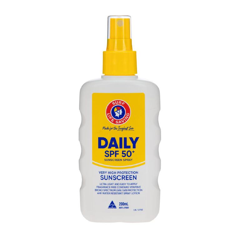 Surf Life Saving Daily SPF 50+ 200ml, , hi-res