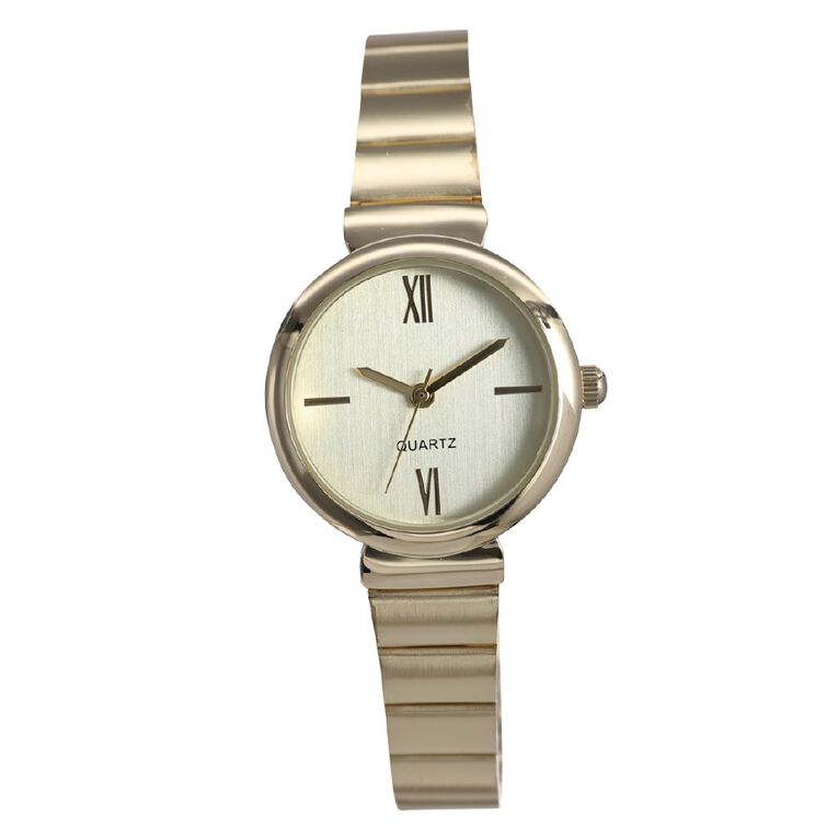 H&H Women's Analogue Watch Gold, , hi-res