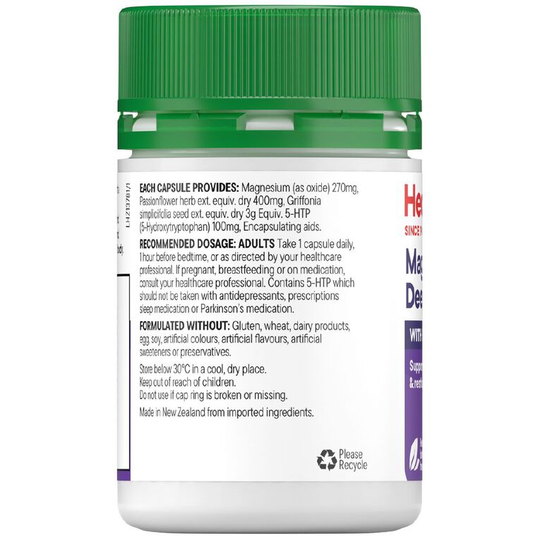 Healtheries Magnesium Deep Sleep 60 Capsules, , hi-res
