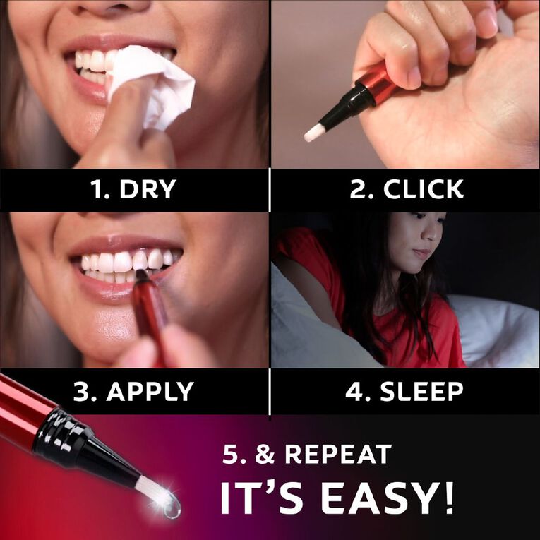 Colgate Optic White Nightly Treatment Whitening Wand 3% 1 Pack 2.5ml, , hi-res