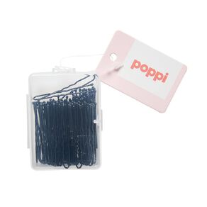 poppi u pins black 50 pack