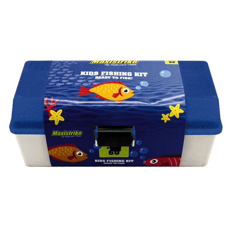 Maxistrike Kids Fishing Kit 60 Piece, , hi-res