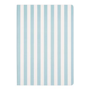 Uniti Stationery Mint Stripe A4 Notebook