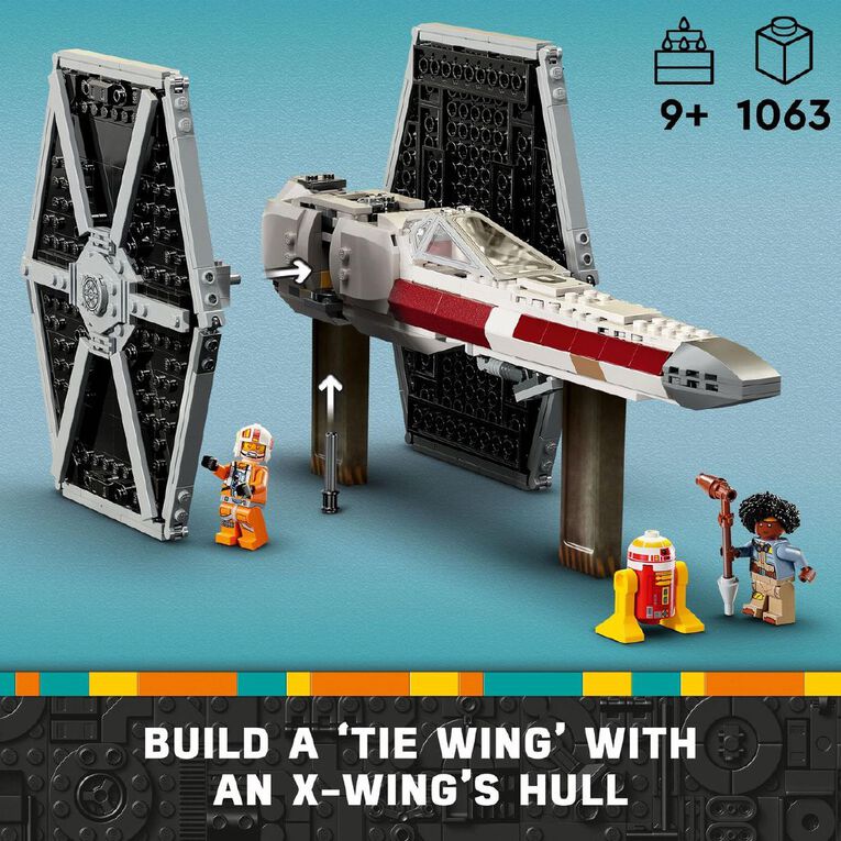 LEGO Star Wars TIE Fighter & X-Wing Mash-up 75393, , hi-res