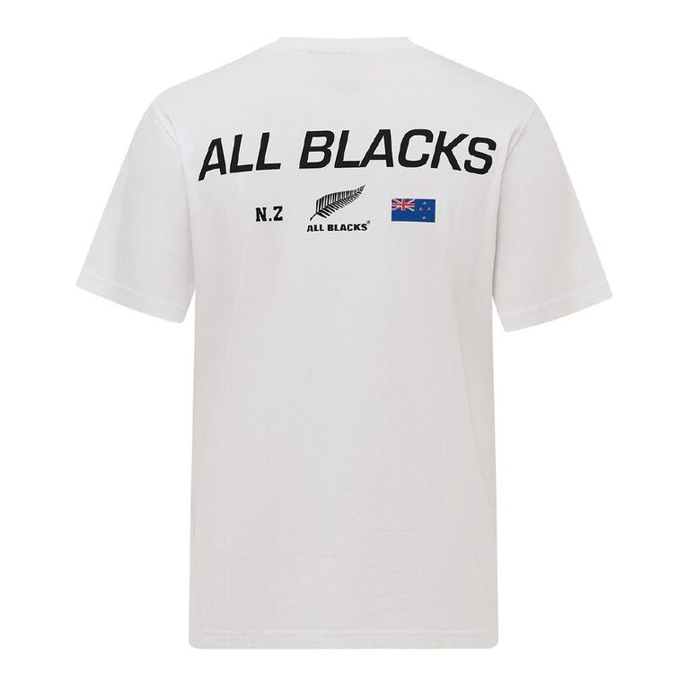 All Blacks Adults' Tee, White, hi-res
