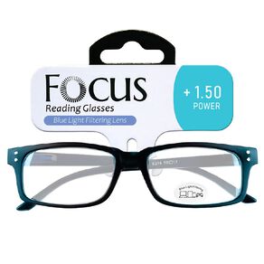 Focus Blue Light Filter Reading Glasses +1.50