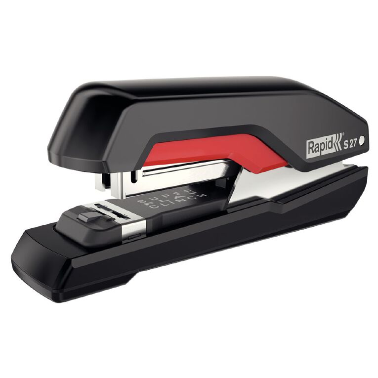 Rapid Stapler Half Strip S27 Black/Red, , hi-res
