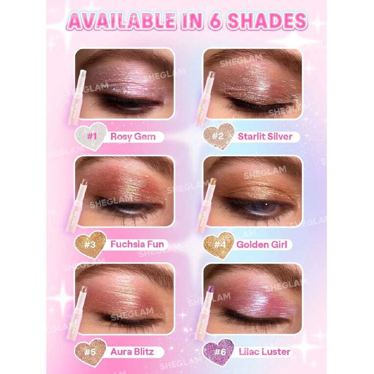 Sheglam Crystal Jelly Glaze Stick Golden Girl 3g, , hi-res